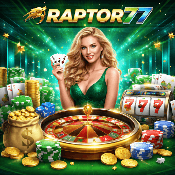 Explore a variety of slots games at RAPTOR77